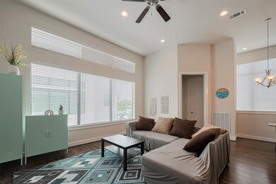 Bright and inviting living room with large windows