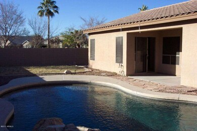 Back yard and patio
