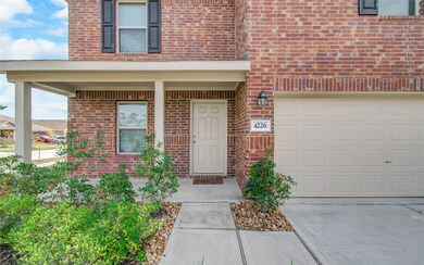 Welcoming front porch.
