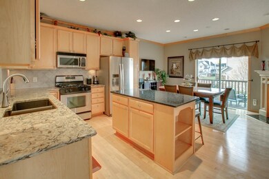 Maple Cabinets & Hardwood Floors