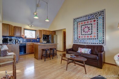 Living room to kitchen