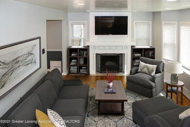 Virtually Staged Living Room