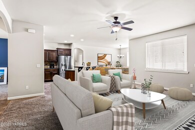 living room virtual stage