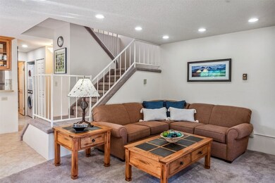 Fully furnished, this condo is move in ready.