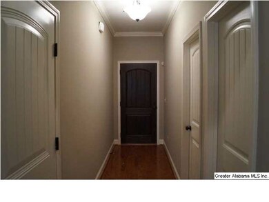 Foyer with hardwood floors