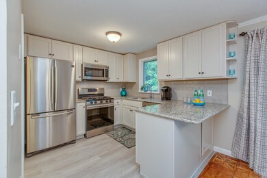 with all New stainless steel appliances