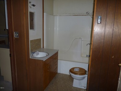 Bathroom, missing door