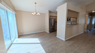Dining area with back patio