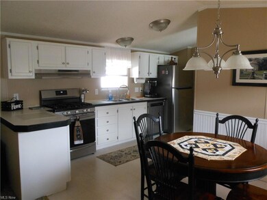 View of Kitchen & Eating Area