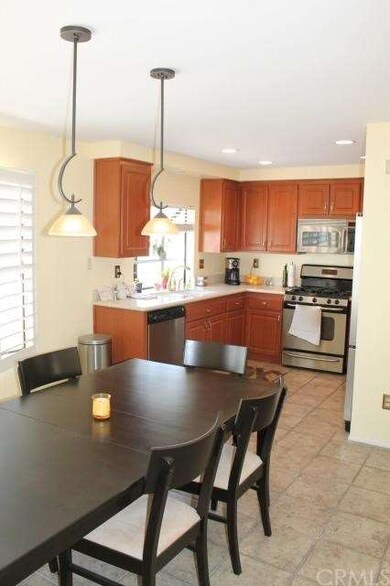 Kitchen opens to BIG dining room!