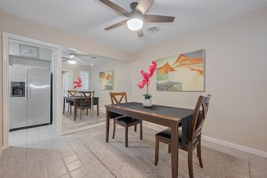 Formal dining area