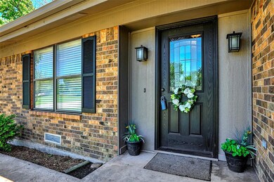 Beautiful entry to welcome guests