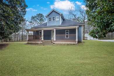 View of front facade featuring a porch and a front