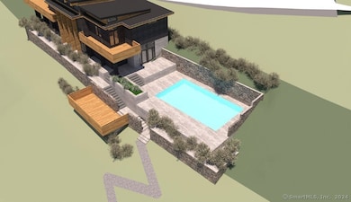 Aerial view of the house rendered on 31 June Road,