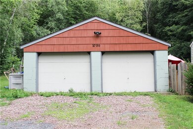 The detached 2-car garage is awesome! Lots of spac