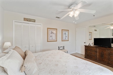 Primary bedroom with access to private deck