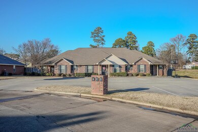 View of single story home