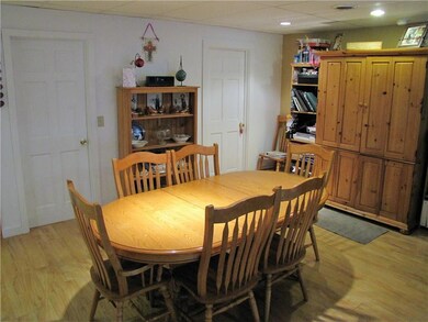 Dining Area. Doors to master bedroom...