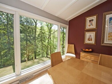 Bright dining room