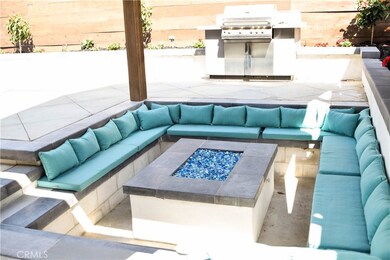 Glass fire pit, with covered gazebo