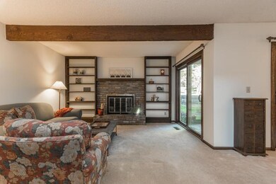 This cozy living room is perfect for chilly nights