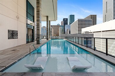 The Starlight pool with a sundeck entry is encircl