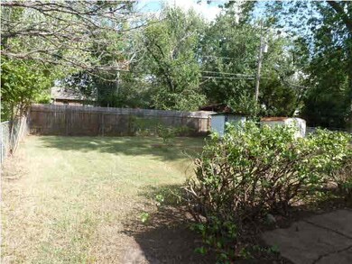 Back yard is much larger than some new homes.
