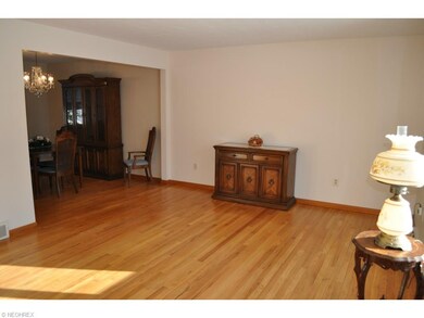 Recently painted wall & ceilings!  Beautiful hardw