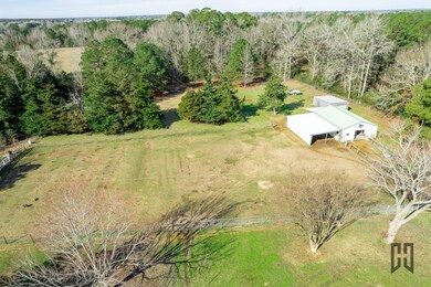 Aerial of Barn