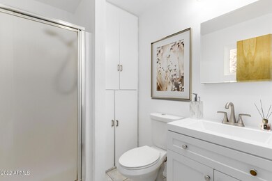 Master Bathroom Virtually Staged