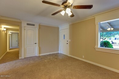 Formal living room .