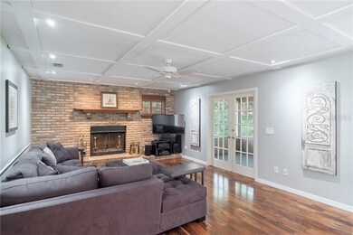 FAMILY ROOM, REAL WOOD FLOORS