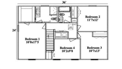 2nd Floor Plan.