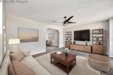 Living Room Virtually Staged