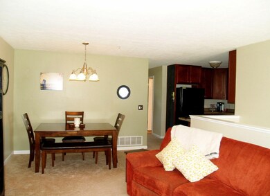 Living Space and Dining Space