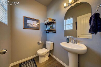 Powder Bathroom located off the Entry