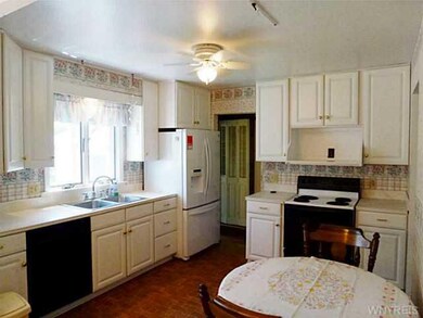 Kitchen. Smartly updated eat-in Kitchen has solid 