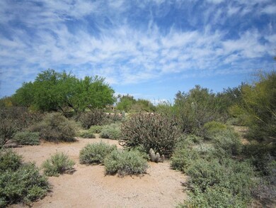 View from lot towards golf course
