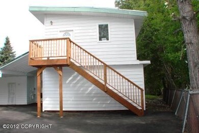 Stairs Up to 1200 sf Apartment