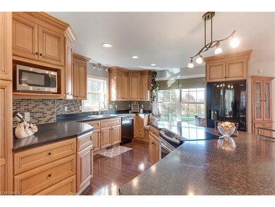 This is truly a dream kitchen with an oversized is