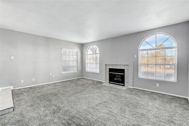 LIVING ROOM AREA WITH FIREPLACE
