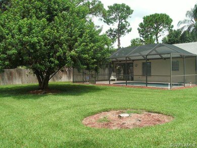rear of house