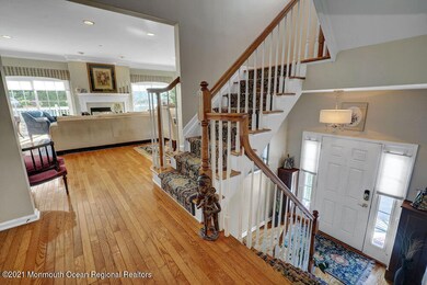 Stairwell into Living Rm