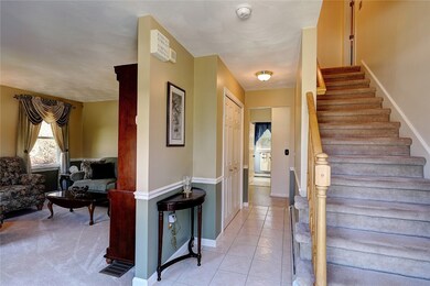 Front Entry. Living Room on the left. Main Hallway