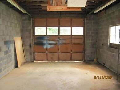 Prices Fork inside garage