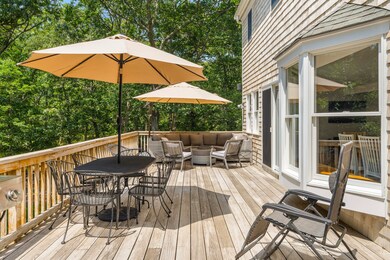 Two-tiered deck...