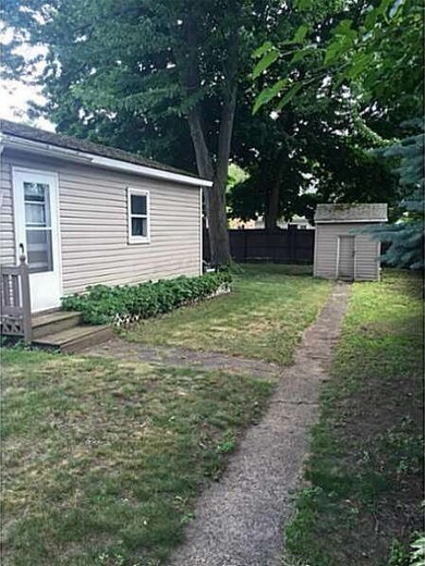 Shed. and side of garage