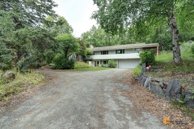 Two driveway entrances -