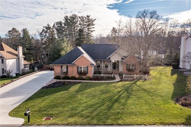 Aerial front plenty of curb appeal, new cement dri