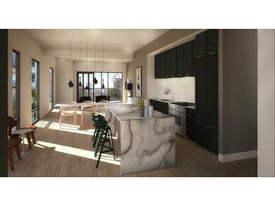 Kitchen. sample unit rendering (some upgraded fini